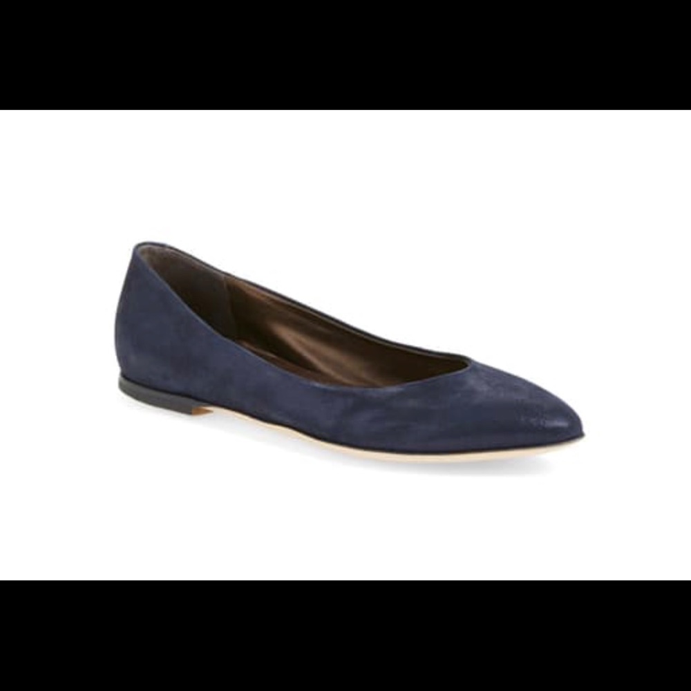 AGL flat in navy shimmer